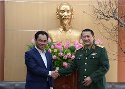 Chính ủy Quân khu thăm, chúc tết Tỉnh ủy Thái Nguyên; các cơ quan, đơn vị và đối tượng chính sách trên địa bàn